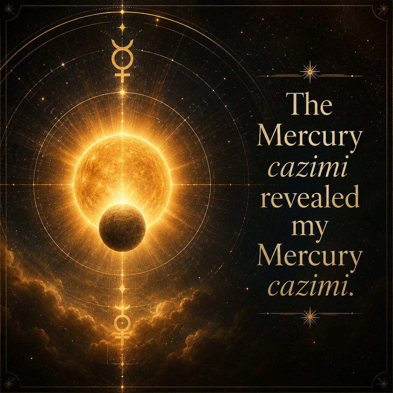 Pilgrim’s Journal — The Cazimi